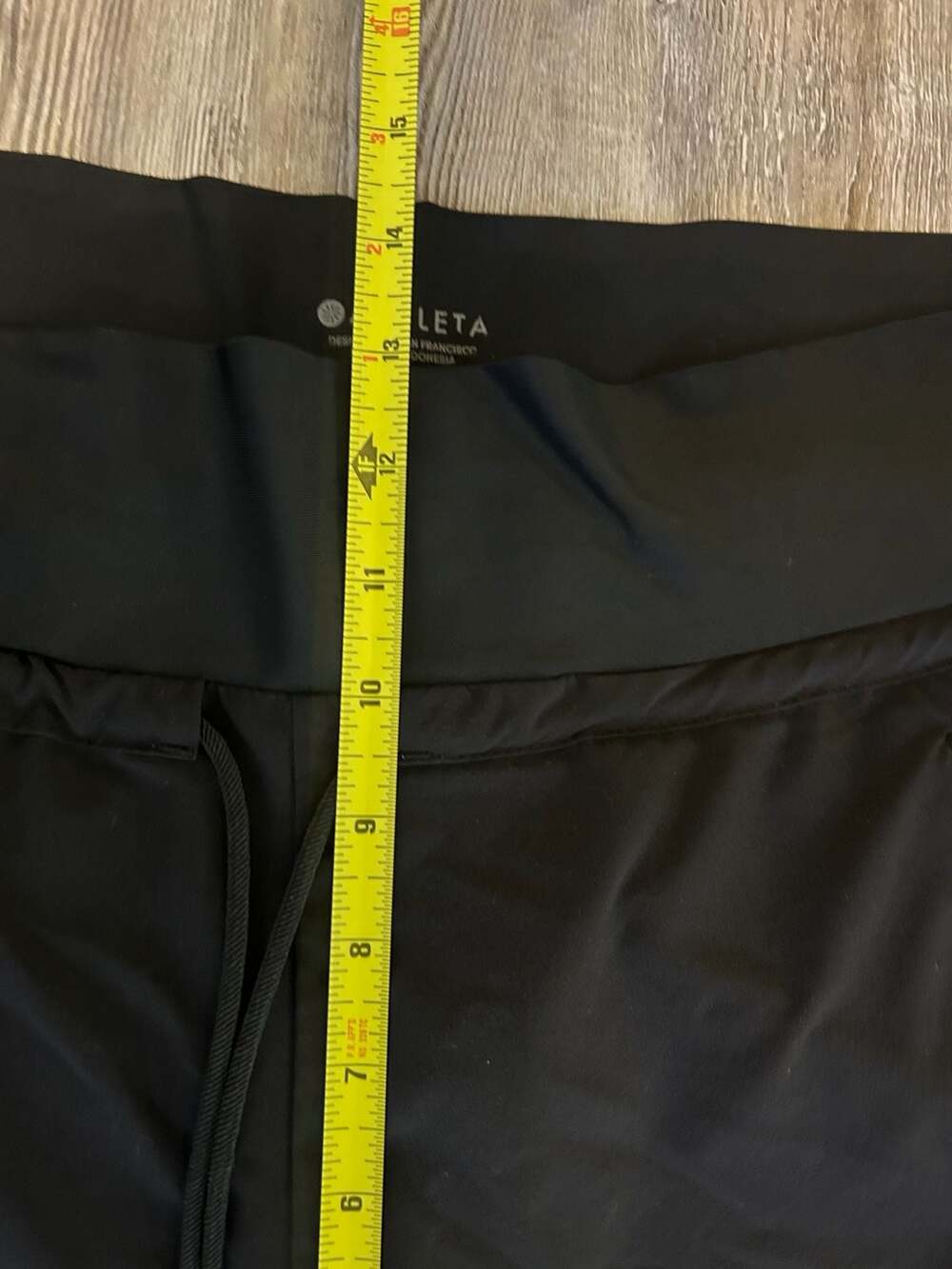 Athleta Black Cargo Joggers Size 14T - Picture 4 of 7